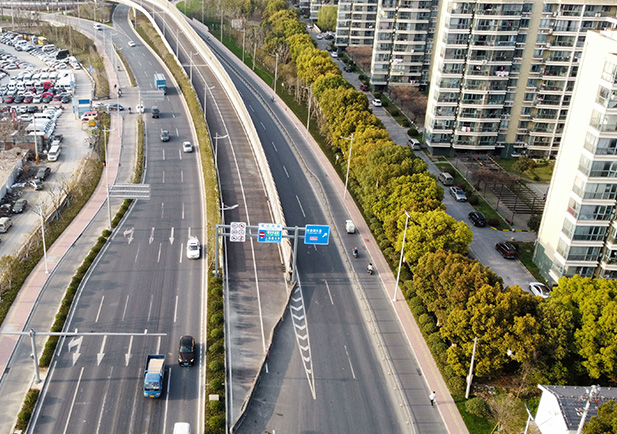 蘇州城北路改造（園區(qū)段）道路綠化